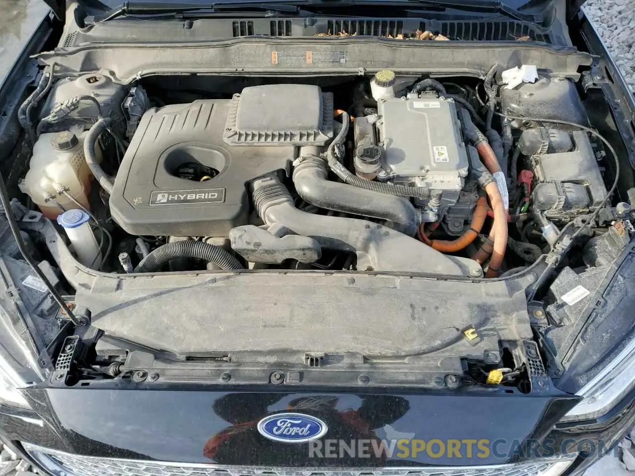 11 Photograph of a damaged car 3FA6P0RU1KR202866 FORD FUSION 2019