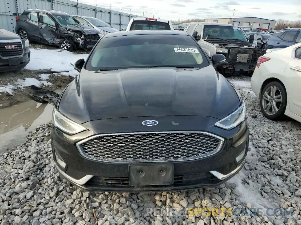5 Photograph of a damaged car 3FA6P0RU1KR202866 FORD FUSION 2019