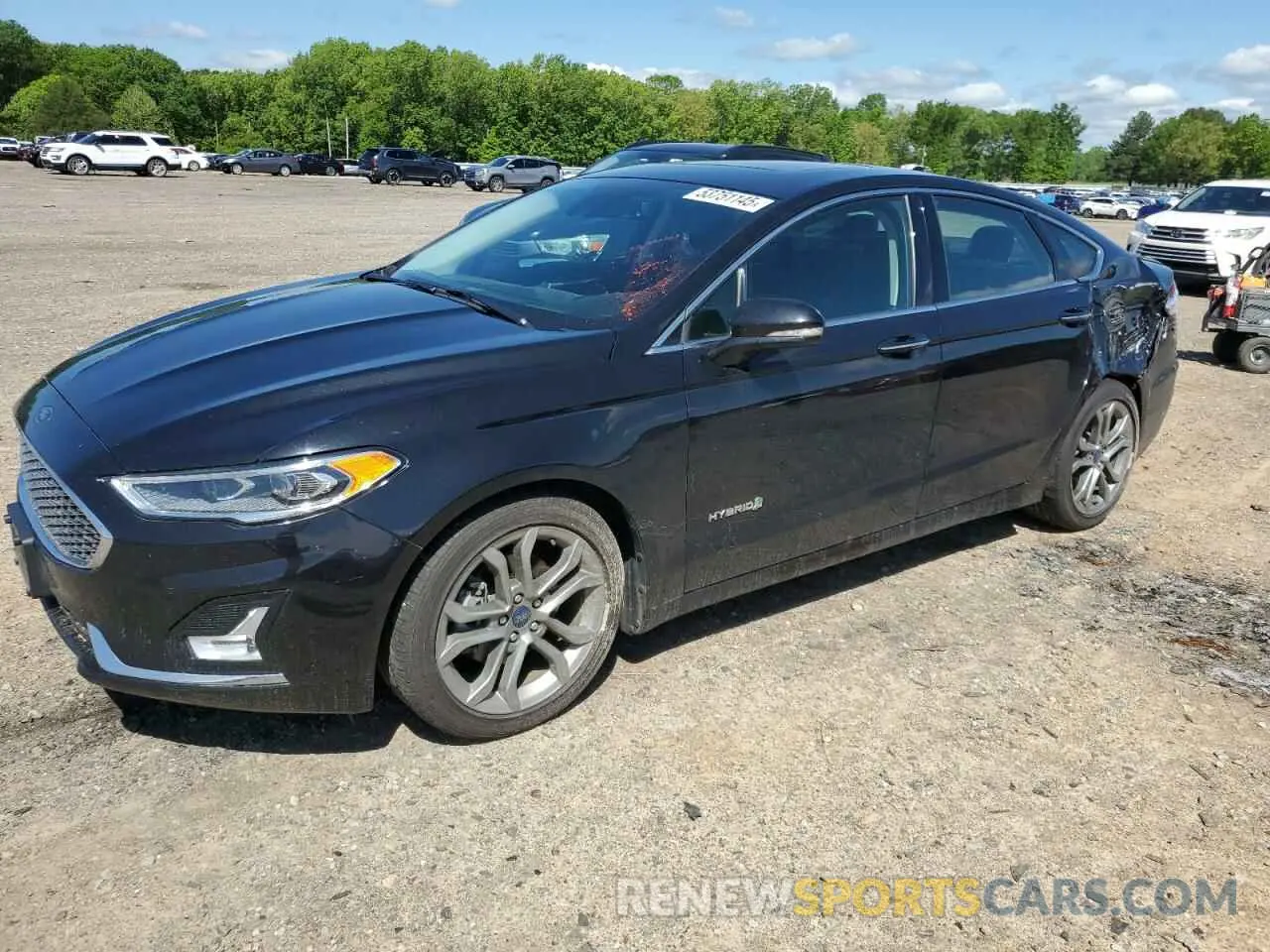 1 Photograph of a damaged car 3FA6P0RU1KR243210 FORD FUSION 2019