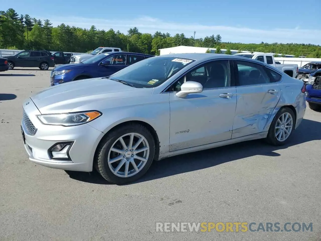 1 Photograph of a damaged car 3FA6P0RU1KR260816 FORD FUSION 2019