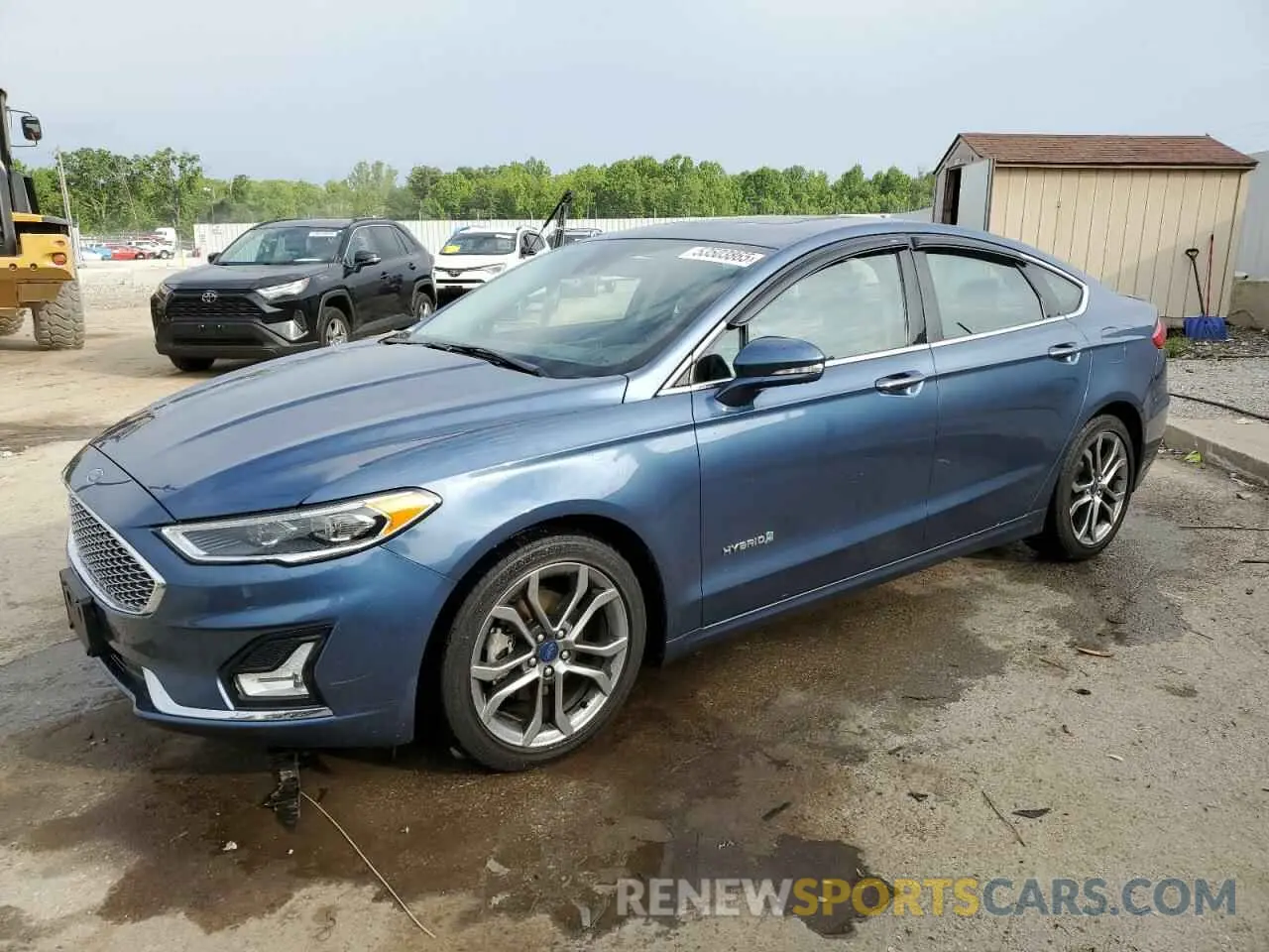 1 Photograph of a damaged car 3FA6P0RU2KR209311 FORD FUSION 2019