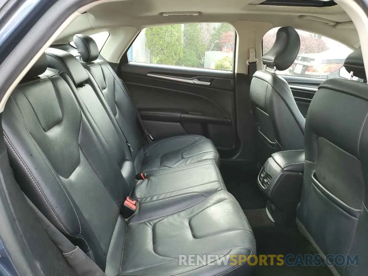 10 Photograph of a damaged car 3FA6P0RU2KR209311 FORD FUSION 2019