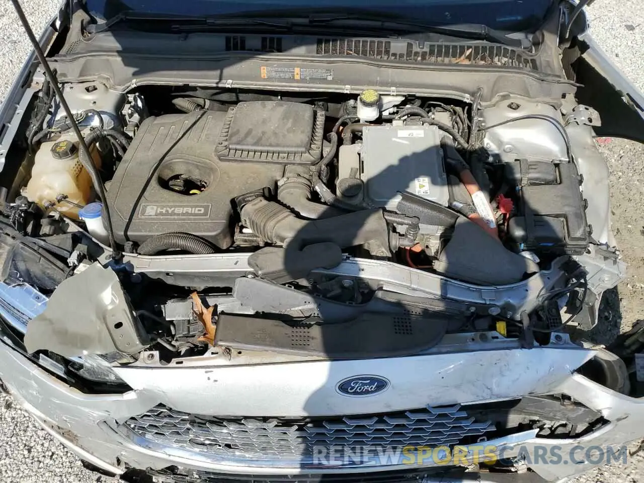 11 Photograph of a damaged car 3FA6P0RU3KR118631 FORD FUSION 2019