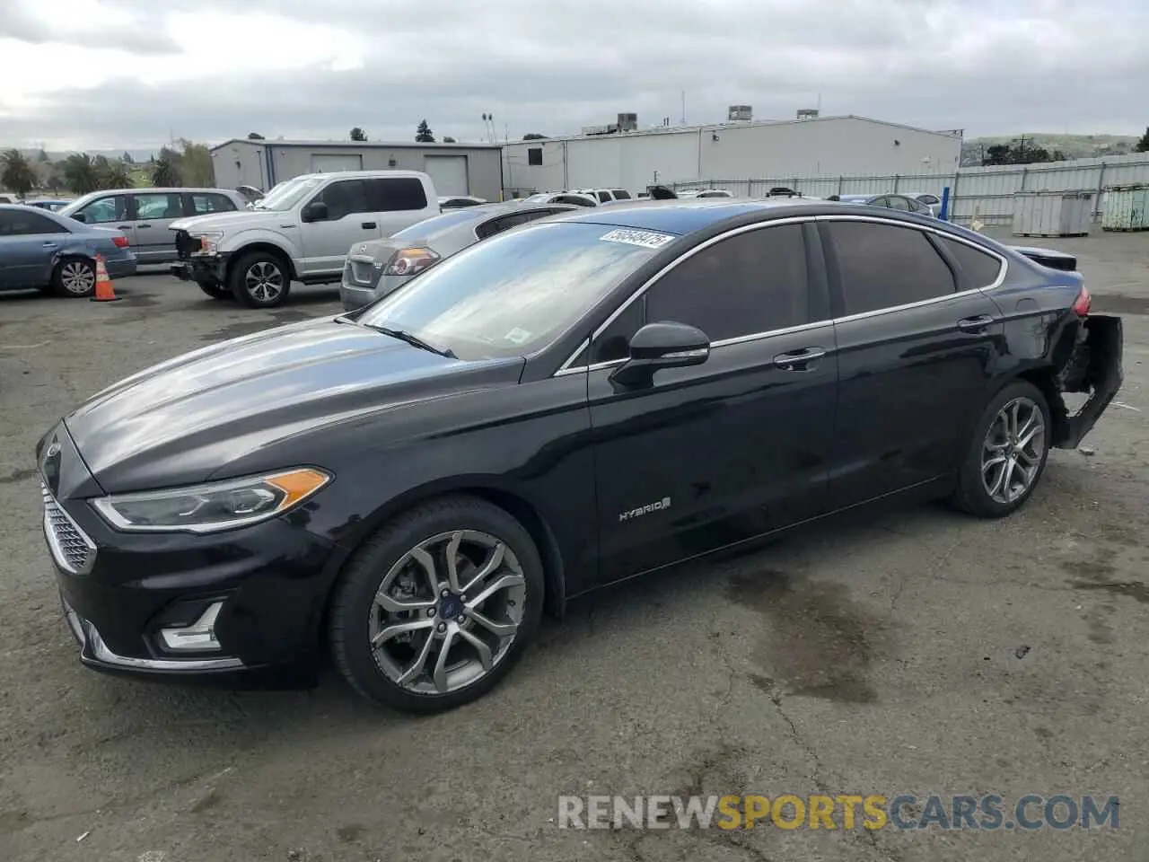 1 Photograph of a damaged car 3FA6P0RU3KR140063 FORD FUSION 2019
