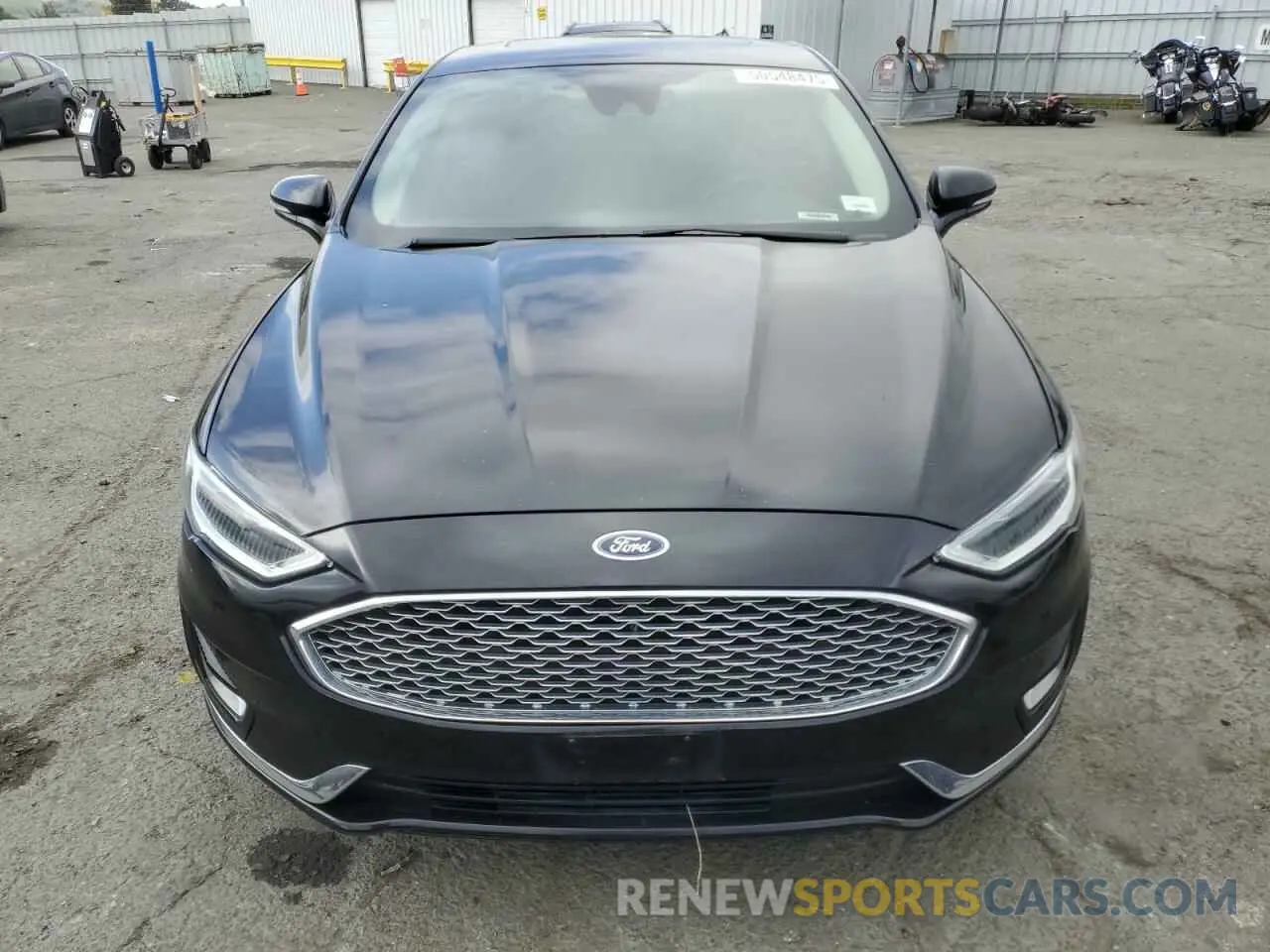 5 Photograph of a damaged car 3FA6P0RU3KR140063 FORD FUSION 2019