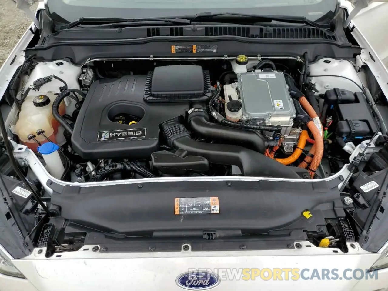 11 Photograph of a damaged car 3FA6P0RU4KR135843 FORD FUSION 2019