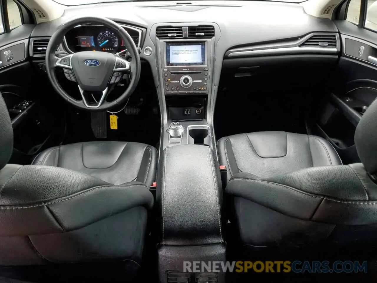 8 Photograph of a damaged car 3FA6P0RU4KR135843 FORD FUSION 2019