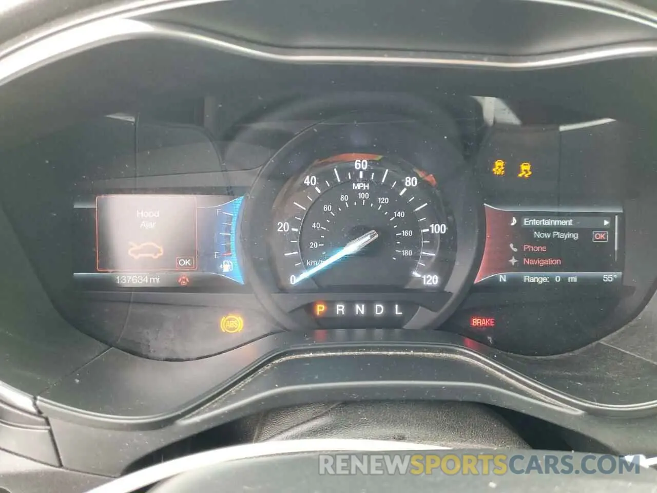 9 Photograph of a damaged car 3FA6P0RU4KR135843 FORD FUSION 2019