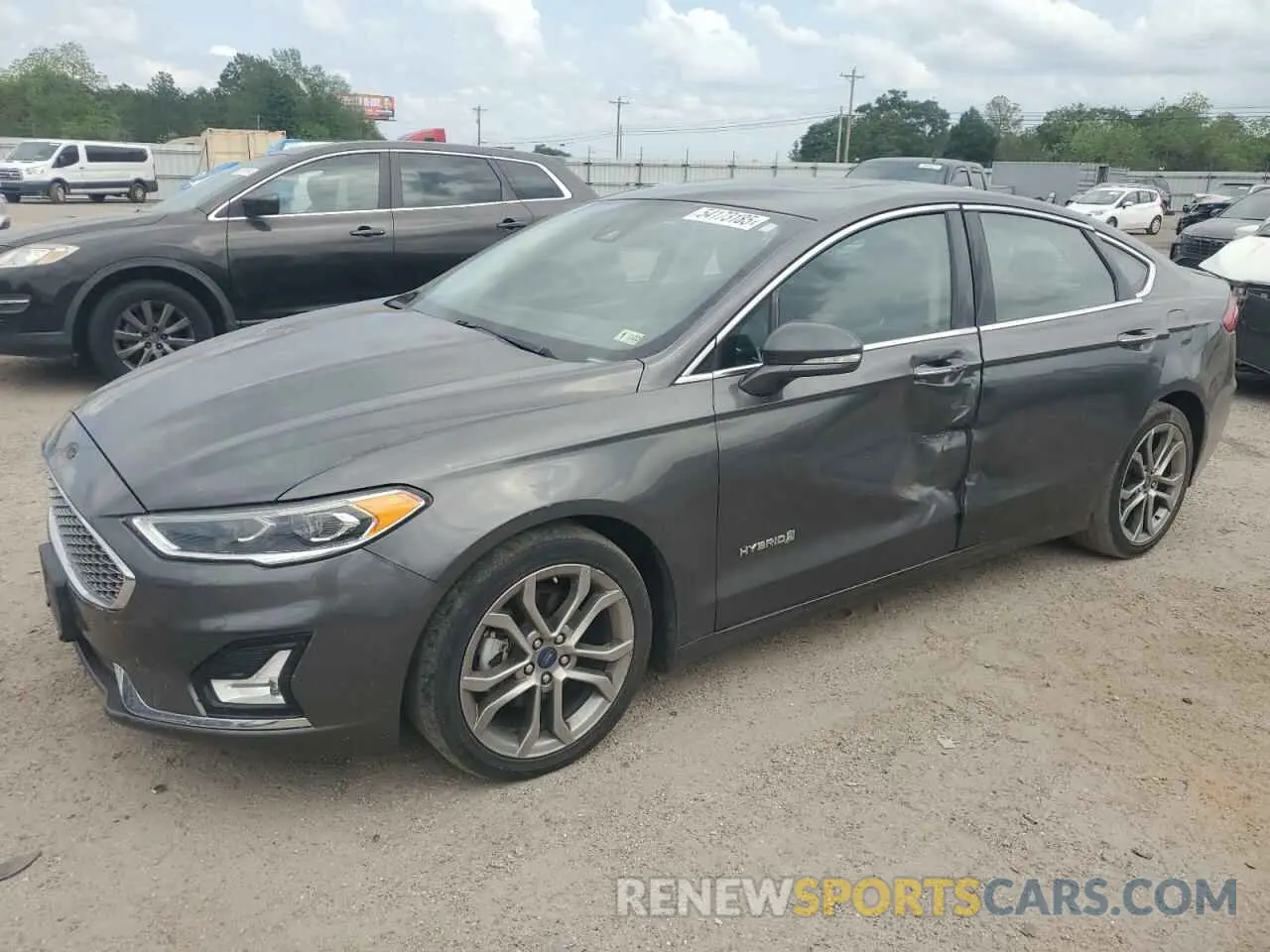 1 Photograph of a damaged car 3FA6P0RU6KR106828 FORD FUSION 2019