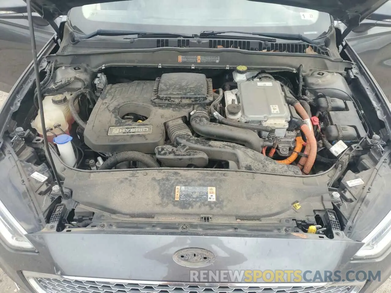 11 Photograph of a damaged car 3FA6P0RU6KR106828 FORD FUSION 2019
