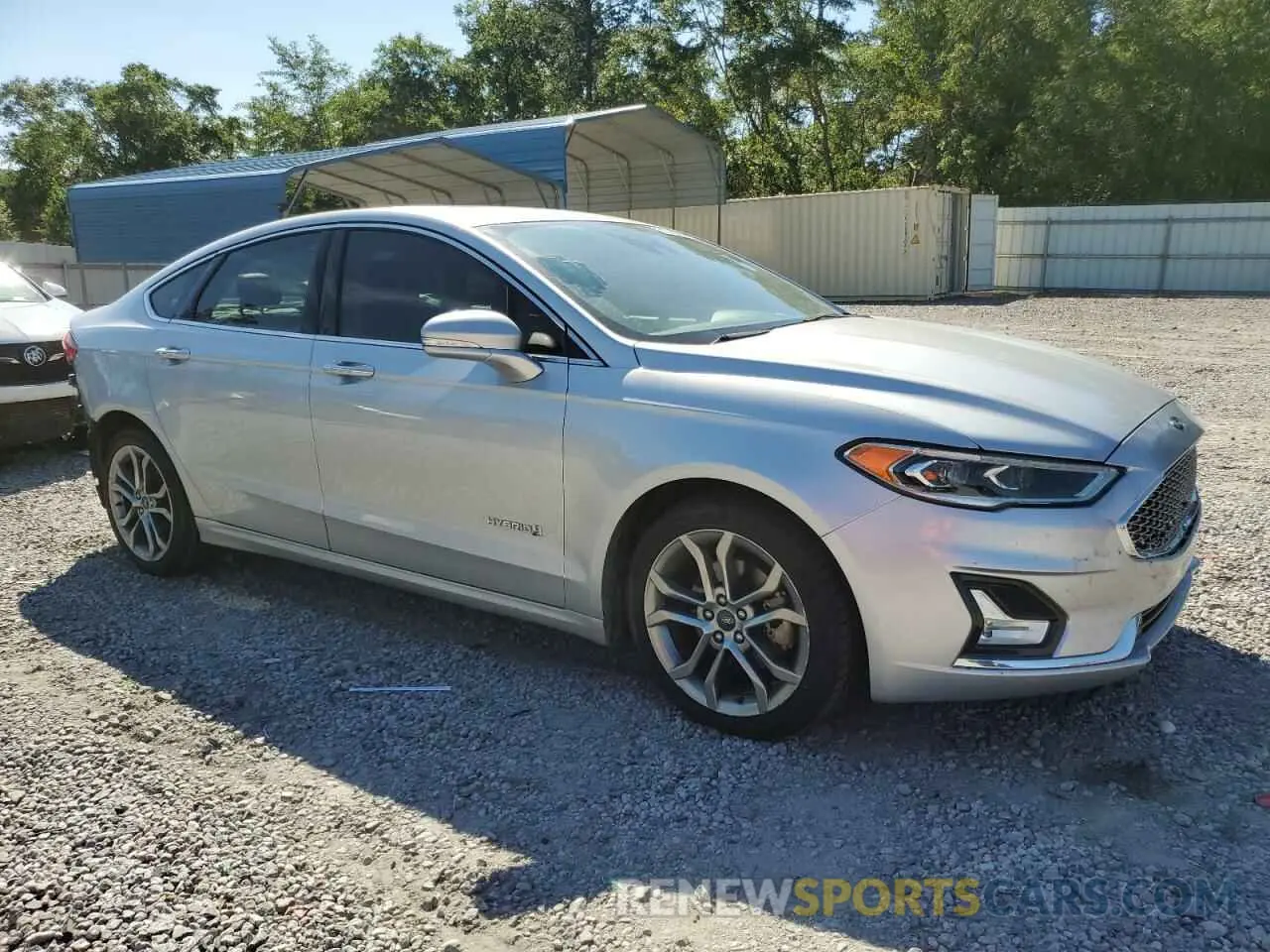4 Photograph of a damaged car 3FA6P0RU6KR162400 FORD FUSION 2019