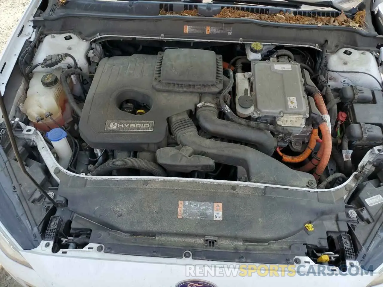 11 Photograph of a damaged car 3FA6P0RU7KR105140 FORD FUSION 2019