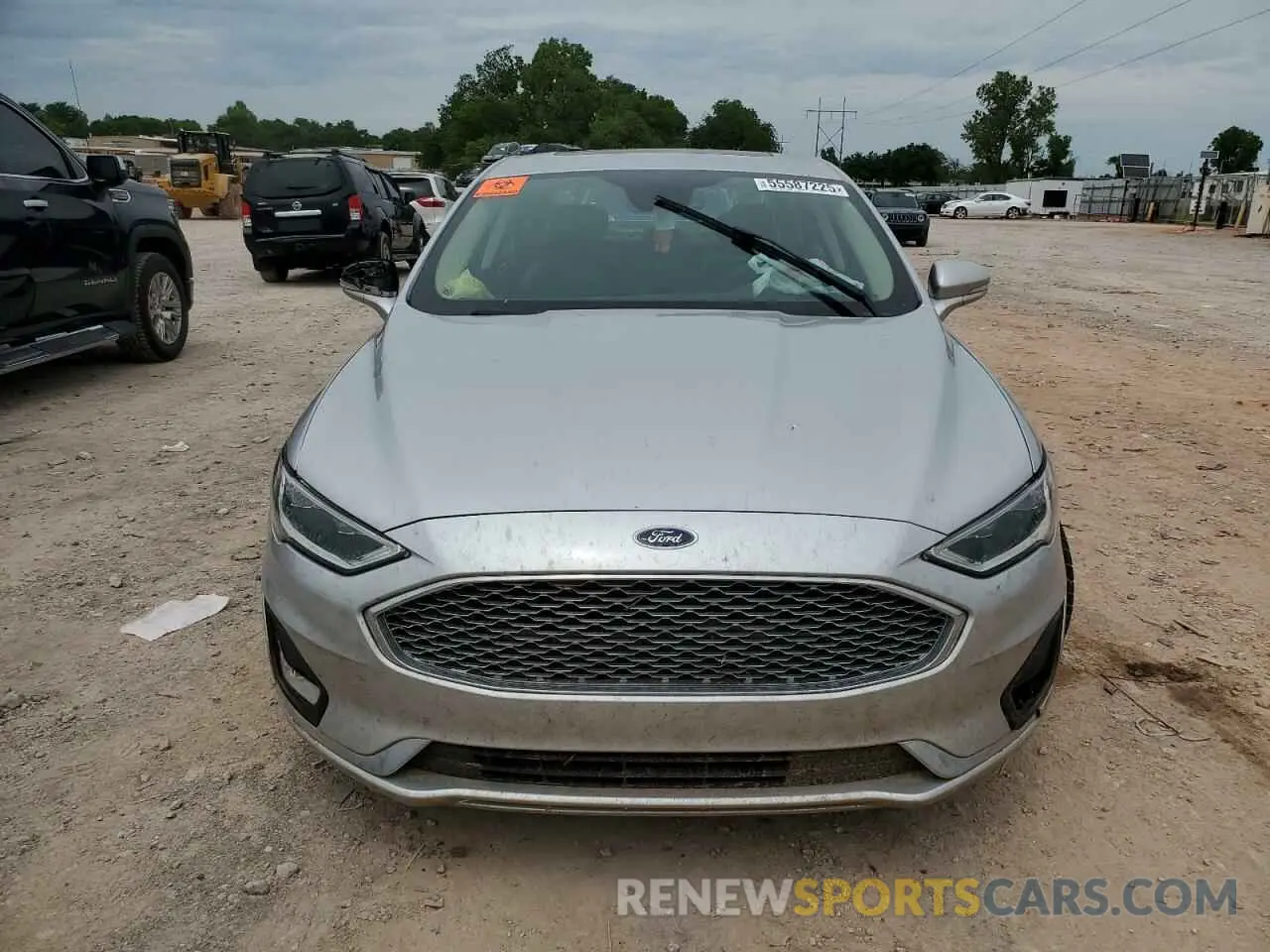 5 Photograph of a damaged car 3FA6P0RU7KR141023 FORD FUSION 2019