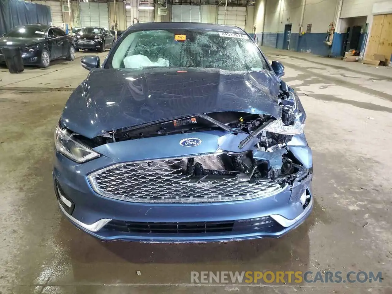 5 Photograph of a damaged car 3FA6P0RU7KR169095 FORD FUSION 2019
