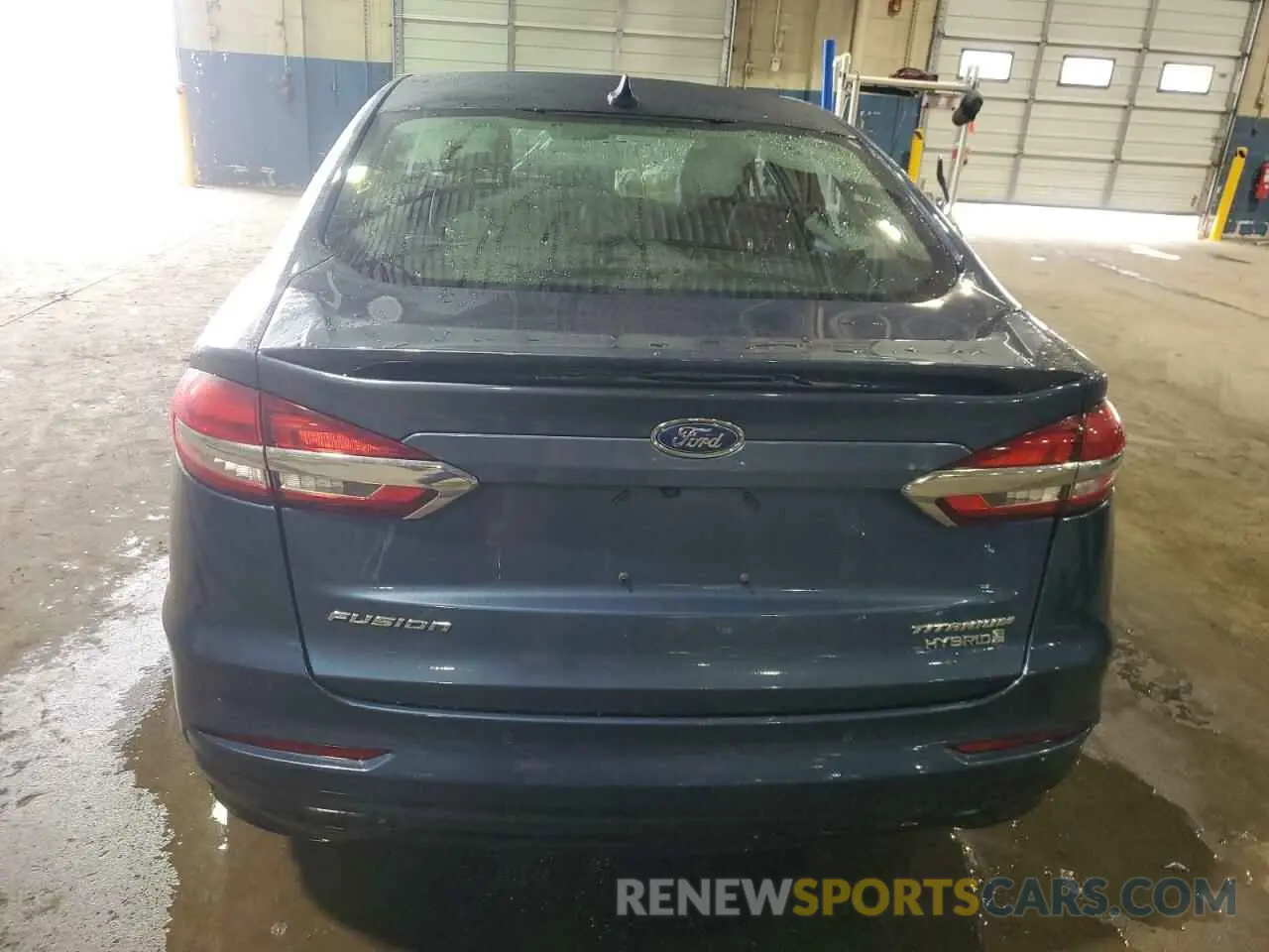 6 Photograph of a damaged car 3FA6P0RU7KR169095 FORD FUSION 2019
