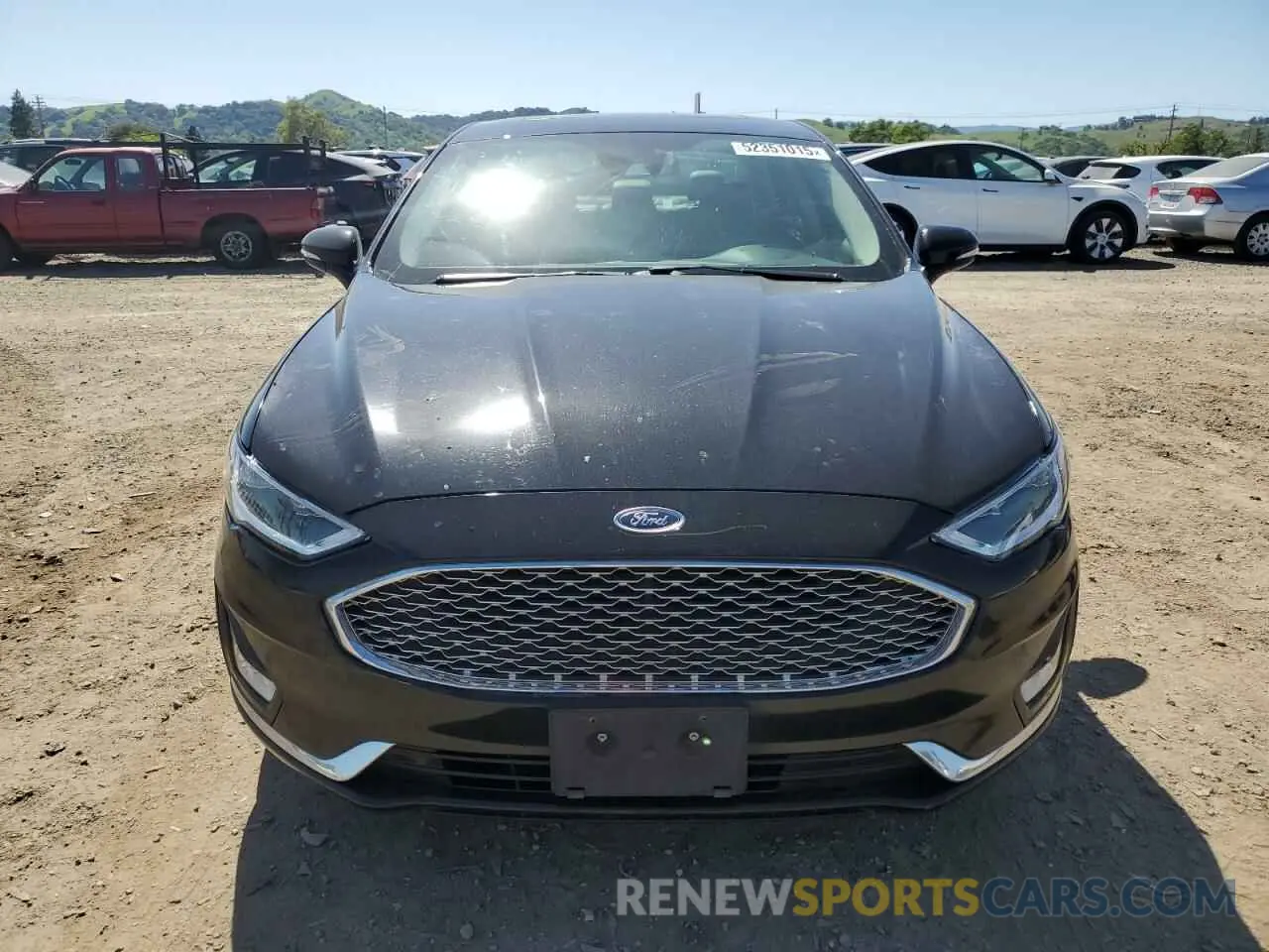 5 Photograph of a damaged car 3FA6P0RU7KR183739 FORD FUSION 2019