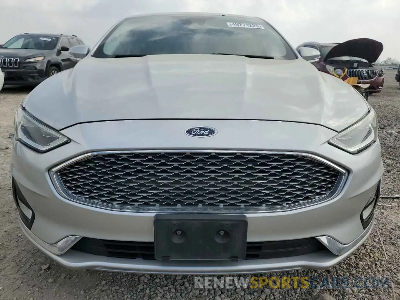 5 Photograph of a damaged car 3FA6P0RU8KR156243 FORD FUSION 2019