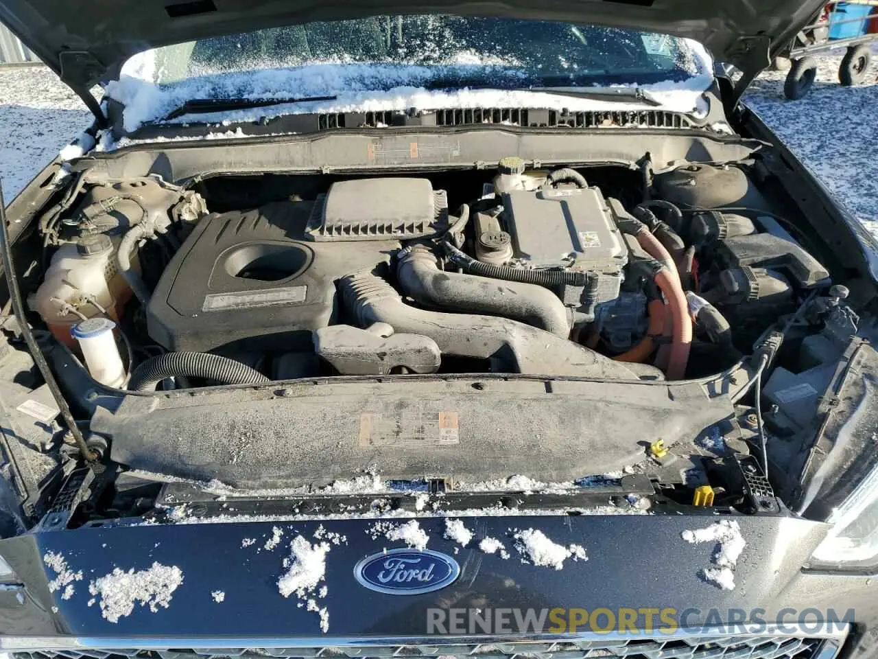 11 Photograph of a damaged car 3FA6P0RU9KR243889 FORD FUSION 2019