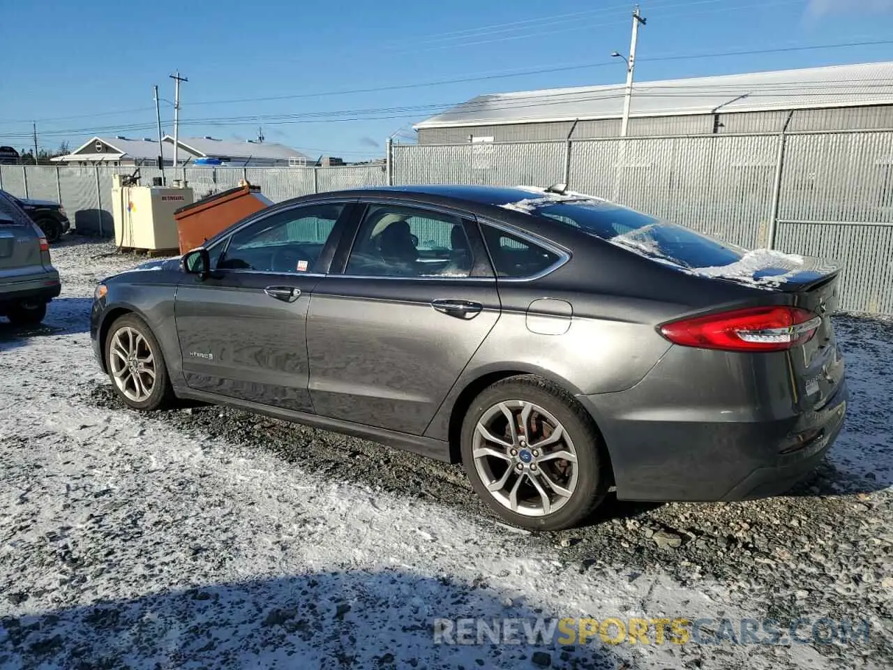 2 Photograph of a damaged car 3FA6P0RU9KR243889 FORD FUSION 2019