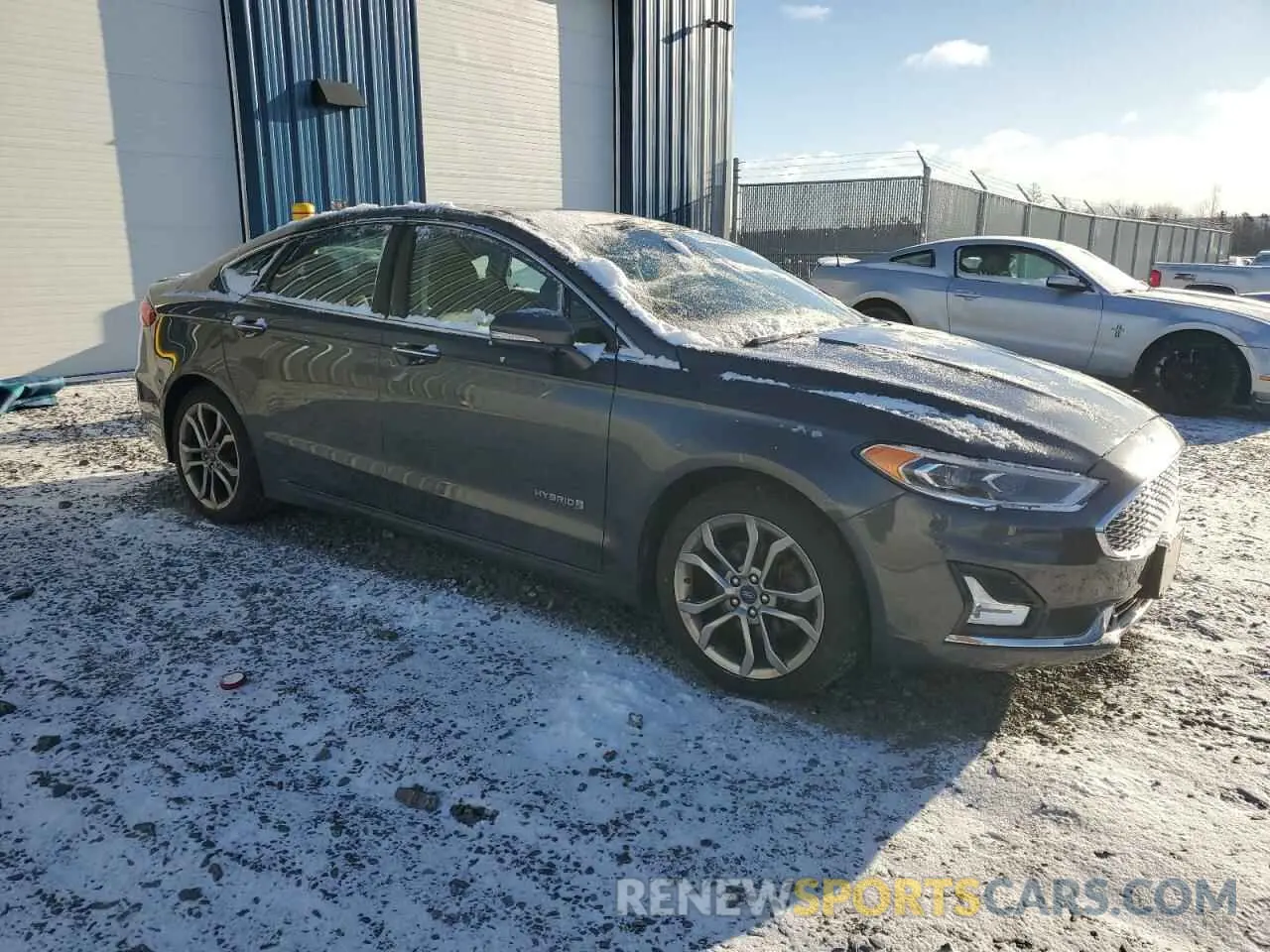 4 Photograph of a damaged car 3FA6P0RU9KR243889 FORD FUSION 2019