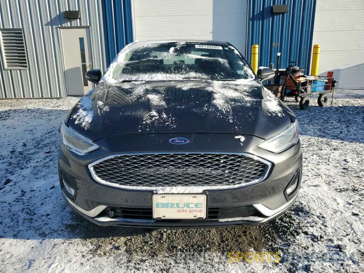 5 Photograph of a damaged car 3FA6P0RU9KR243889 FORD FUSION 2019
