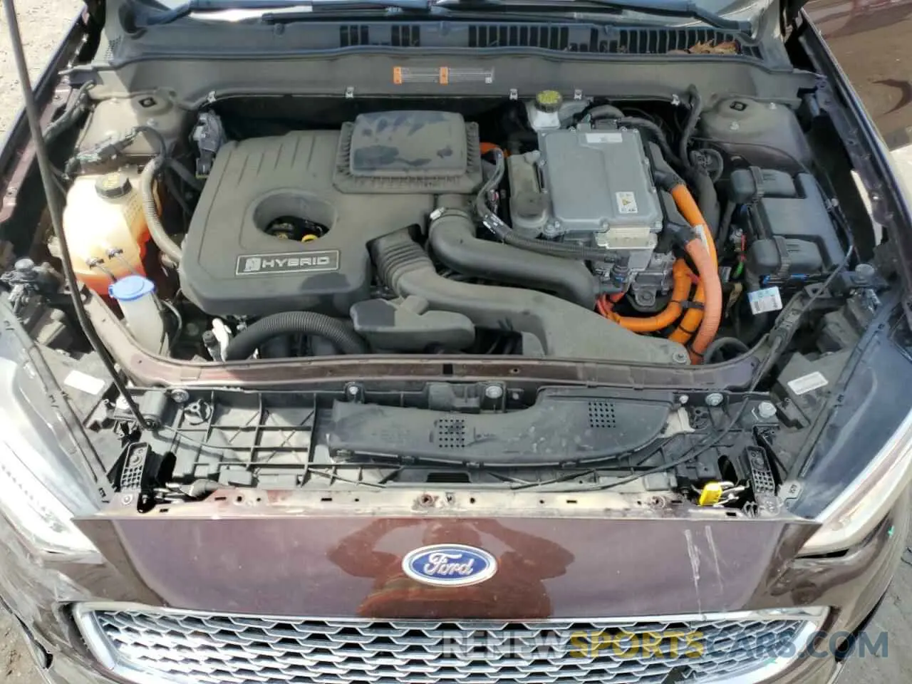 11 Photograph of a damaged car 3FA6P0RU9KR264015 FORD FUSION 2019