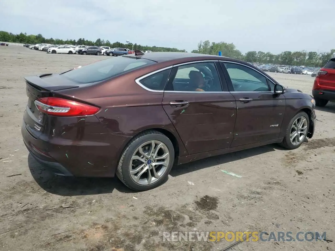 3 Photograph of a damaged car 3FA6P0RU9KR264015 FORD FUSION 2019