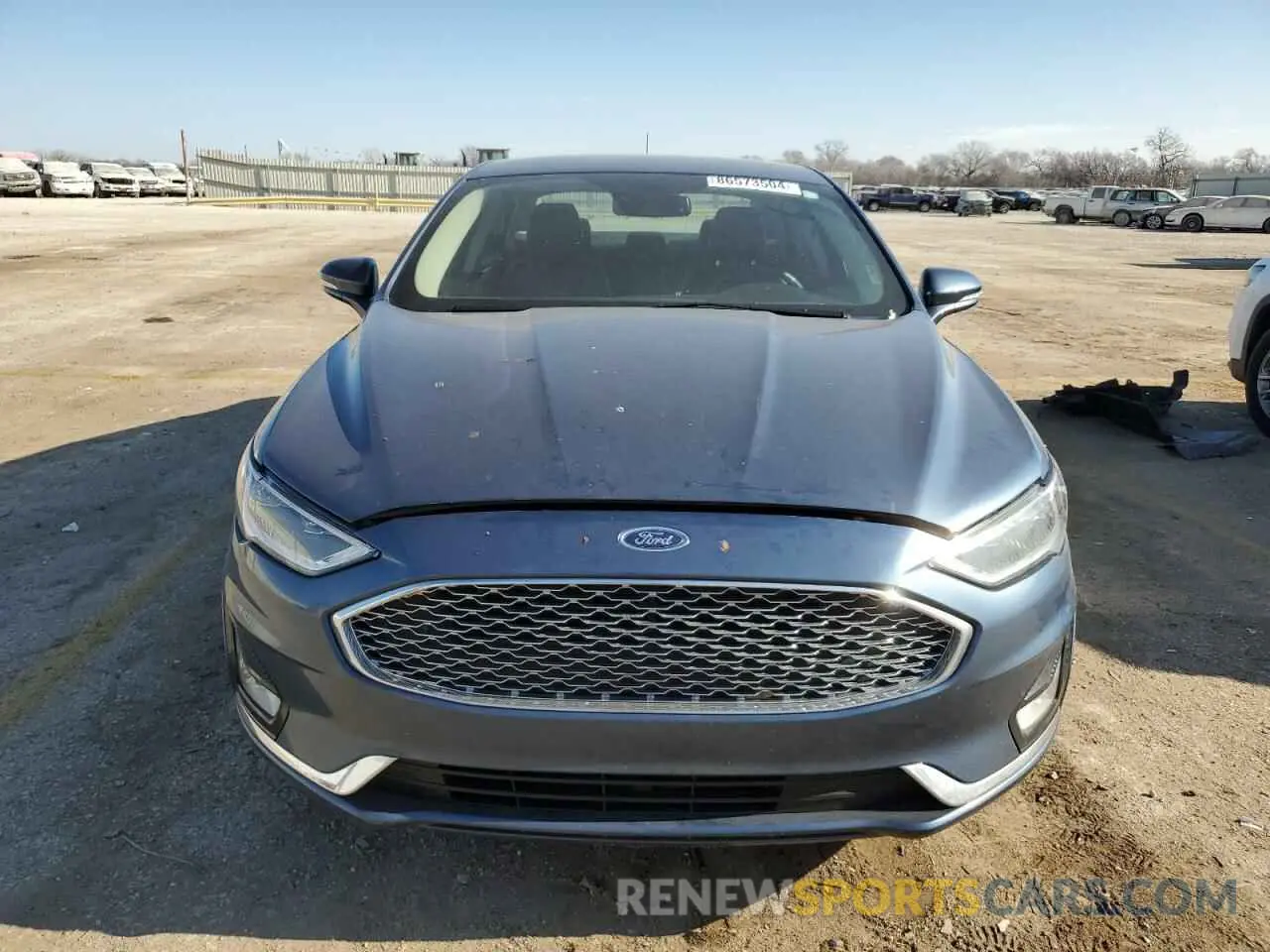5 Photograph of a damaged car 3FA6P0SU7KR145552 FORD FUSION 2019