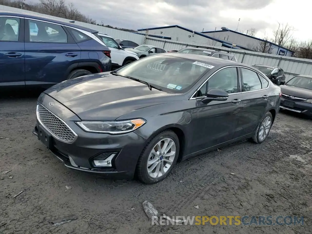 1 Photograph of a damaged car 3FA6P0SU9KR212796 FORD FUSION 2019