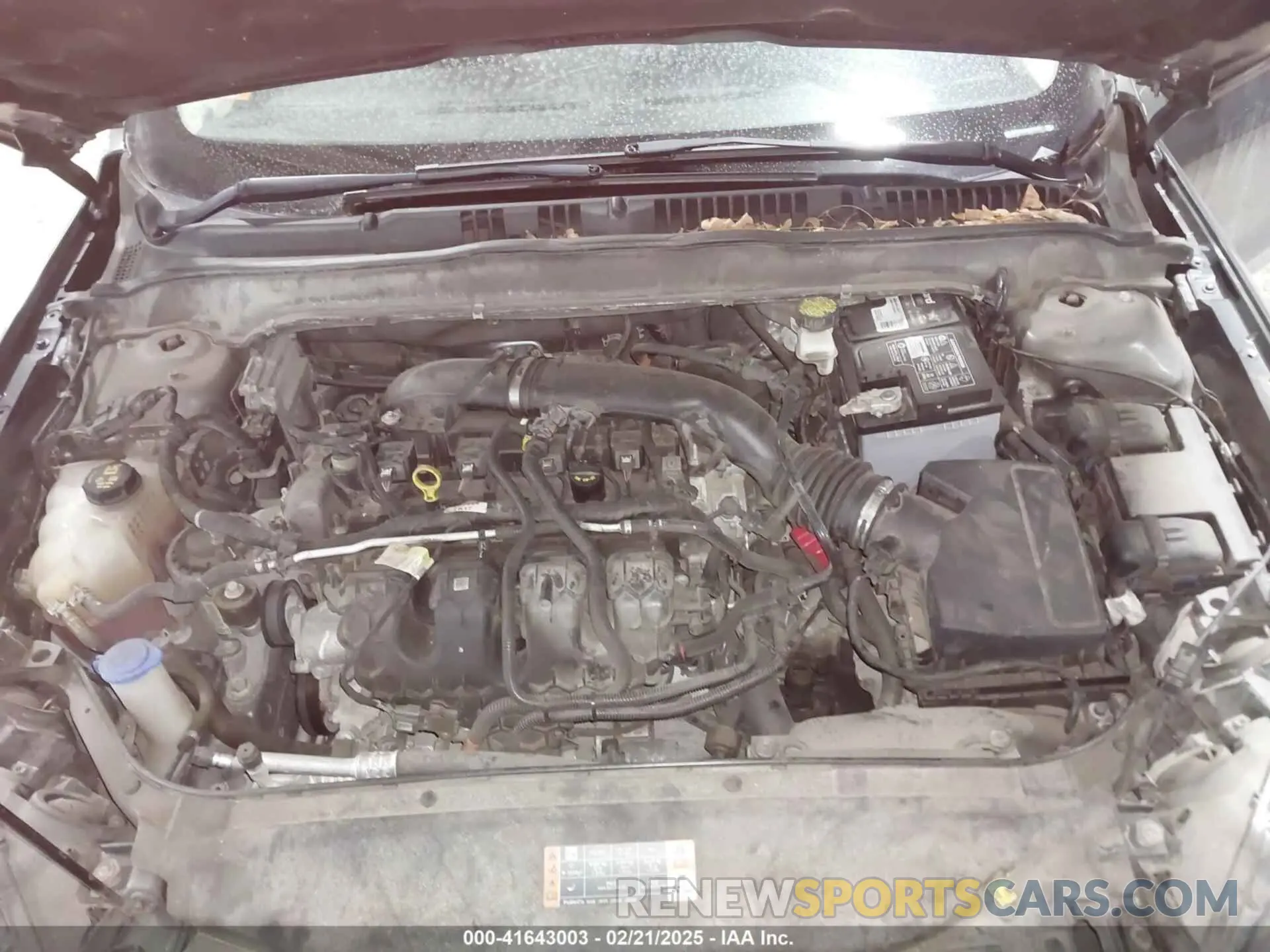 10 Photograph of a damaged car 3FA6P0T90KR237659 FORD FUSION 2019