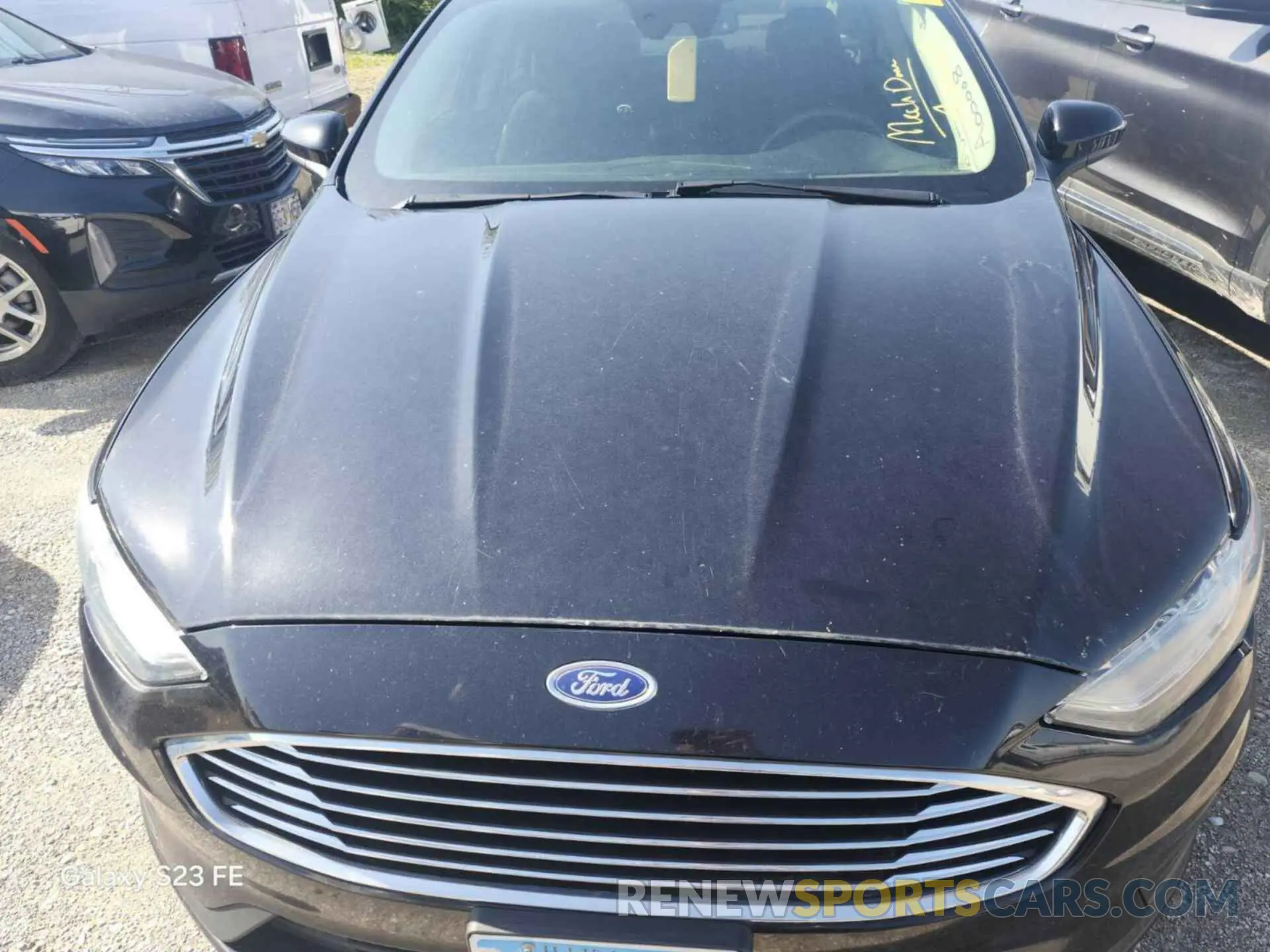 1 Photograph of a damaged car 3FA6P0T90KR239797 FORD FUSION 2019