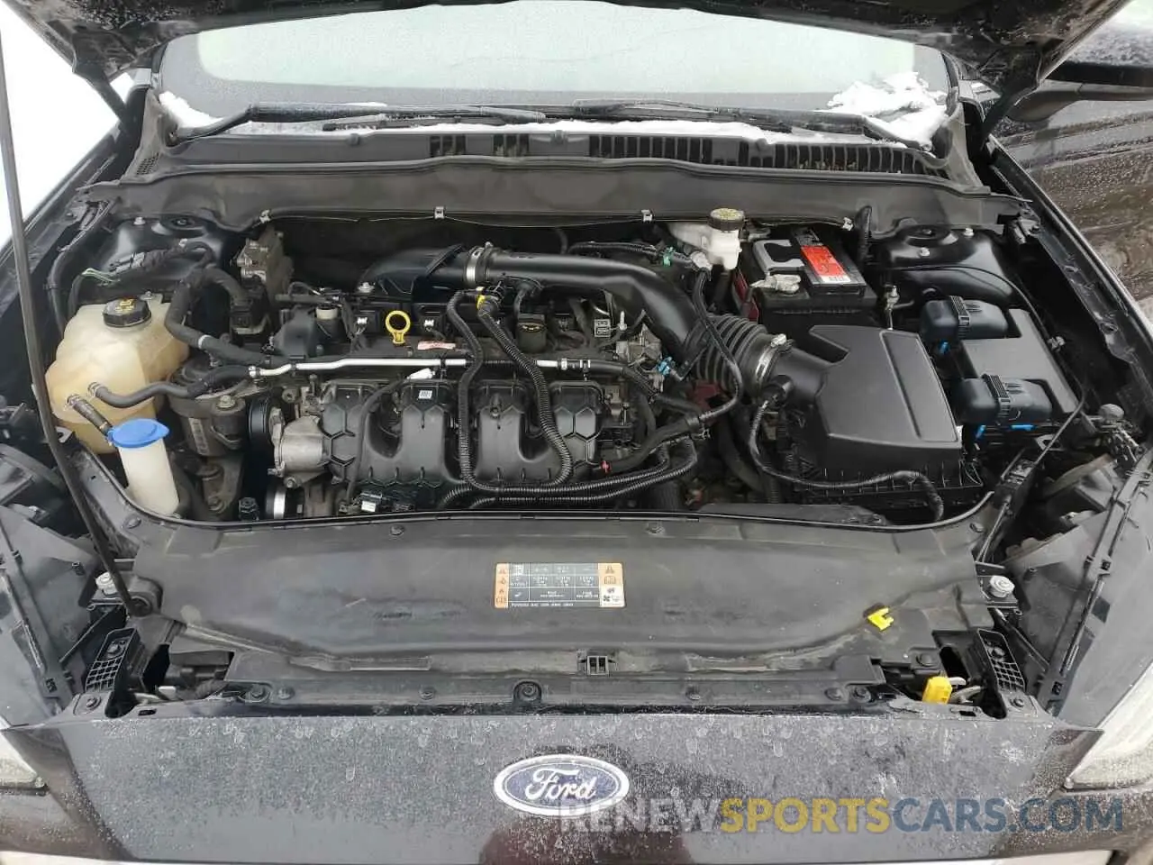 11 Photograph of a damaged car 3FA6P0T90KR254025 FORD FUSION 2019