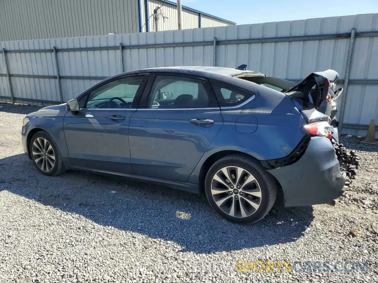 2 Photograph of a damaged car 3FA6P0T90KR260360 FORD FUSION 2019