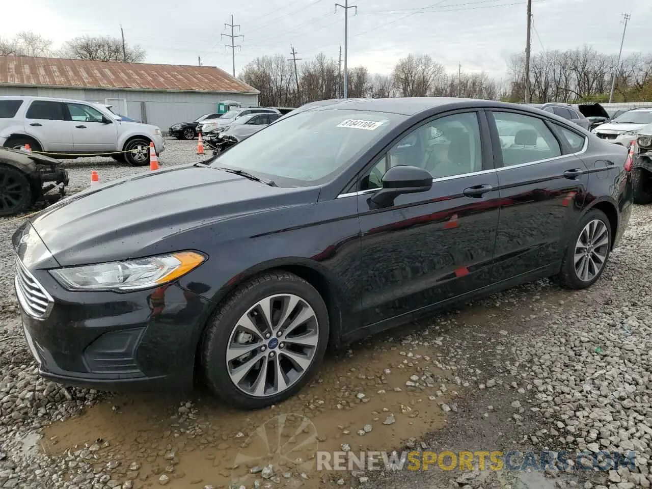 1 Photograph of a damaged car 3FA6P0T91KR210101 FORD FUSION 2019