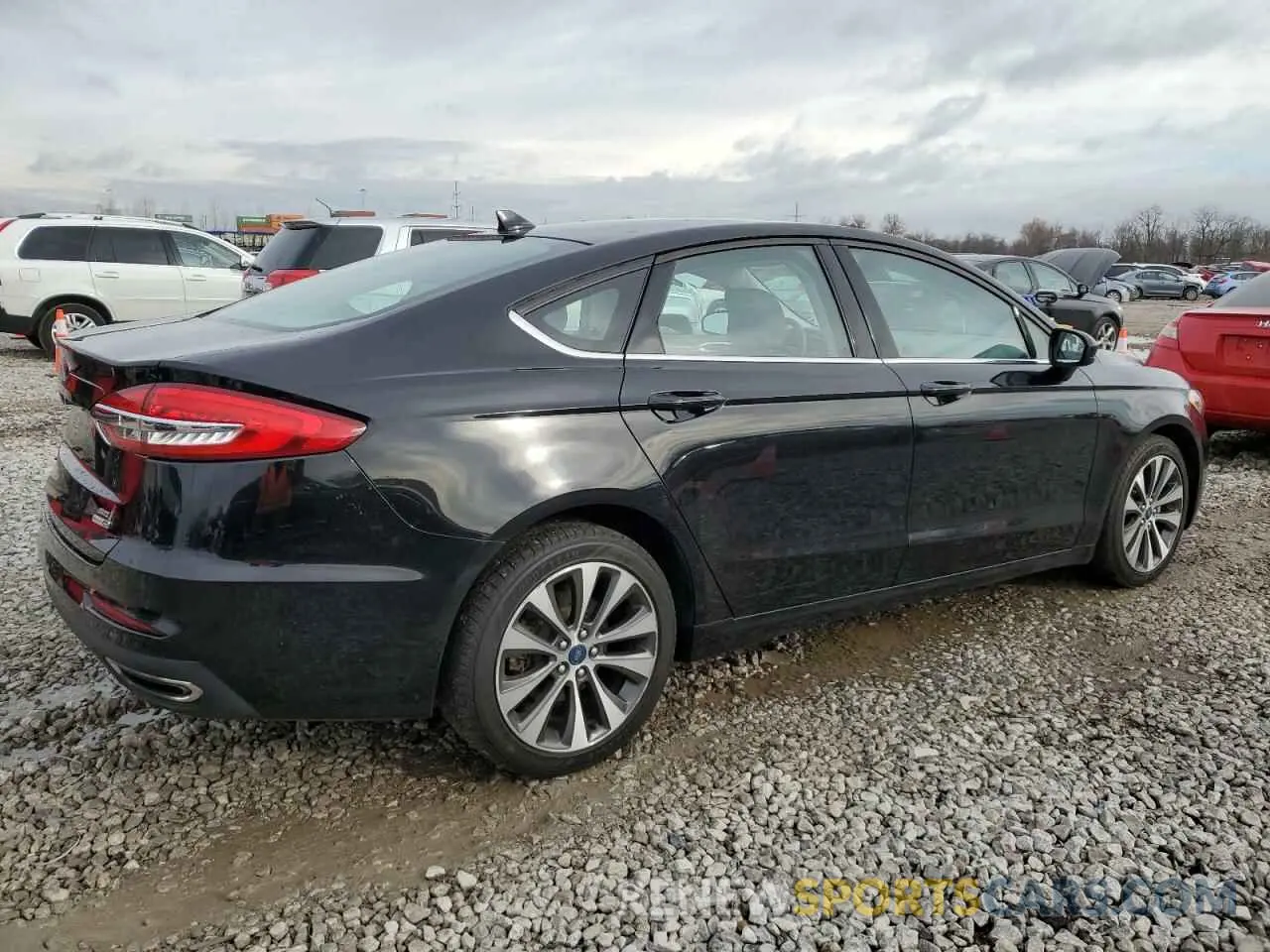 3 Photograph of a damaged car 3FA6P0T91KR210101 FORD FUSION 2019