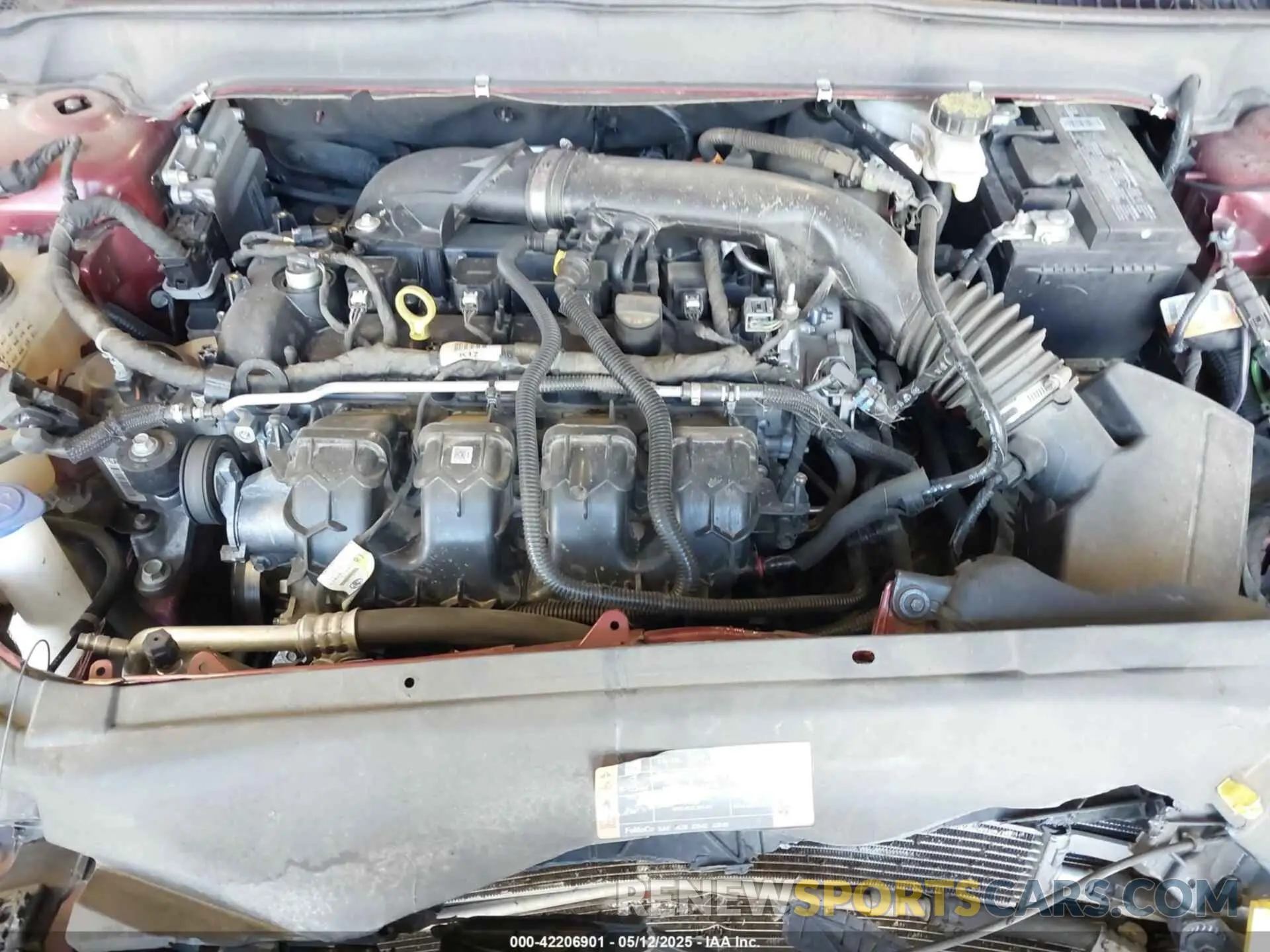 10 Photograph of a damaged car 3FA6P0T92KR216957 FORD FUSION 2019