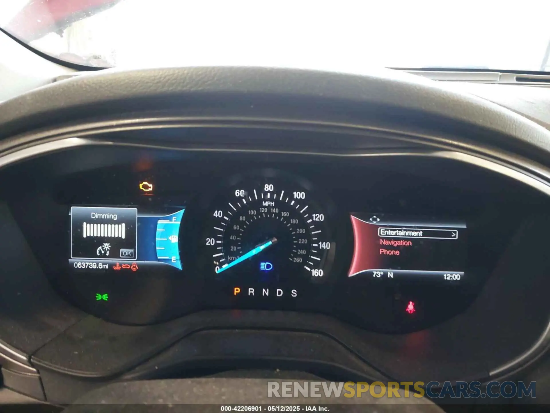 7 Photograph of a damaged car 3FA6P0T92KR216957 FORD FUSION 2019
