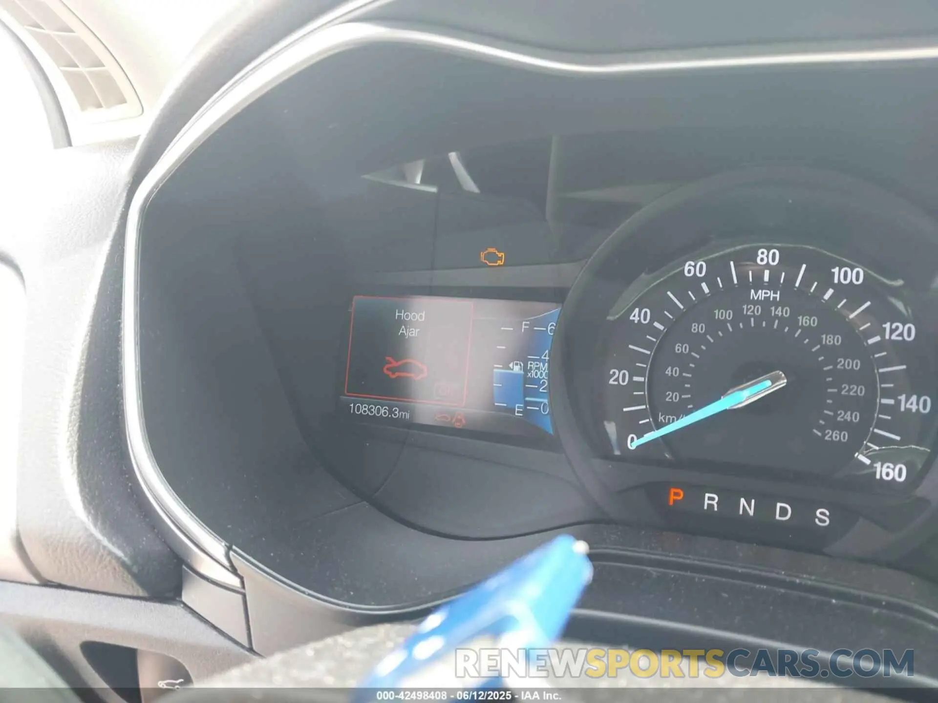 7 Photograph of a damaged car 3FA6P0T92KR253958 FORD FUSION 2019
