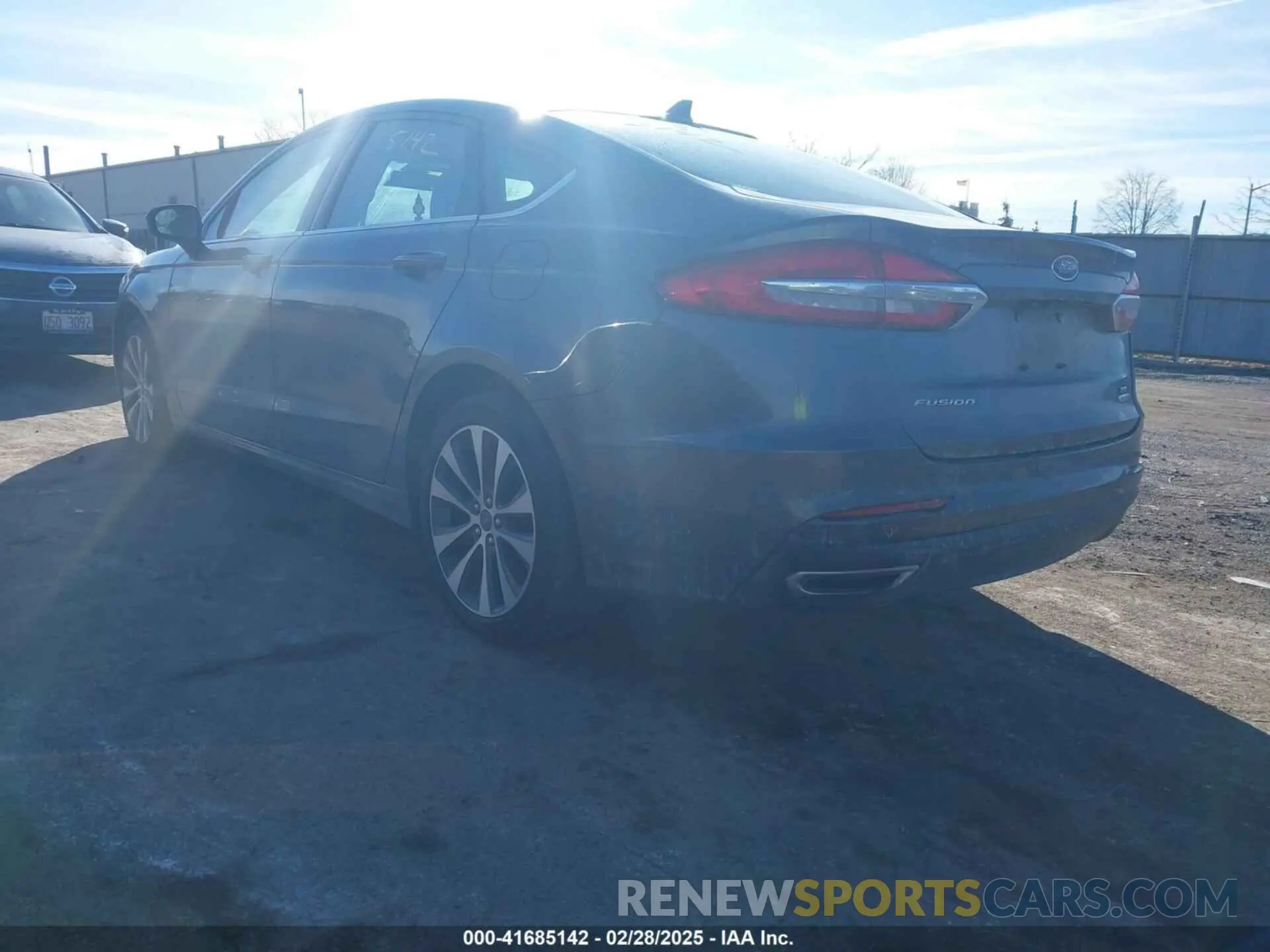 3 Photograph of a damaged car 3FA6P0T93KR183239 FORD FUSION 2019