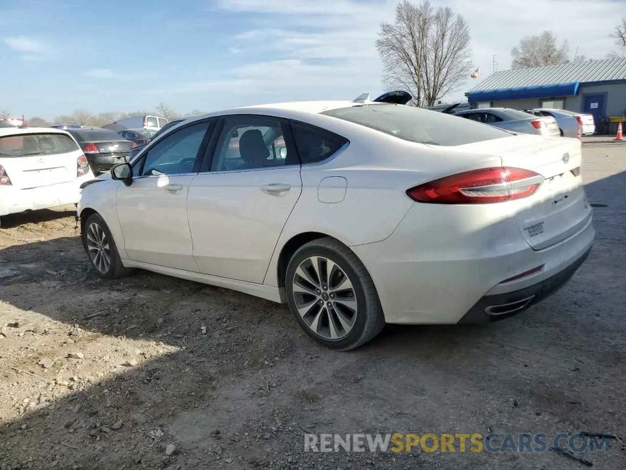 2 Photograph of a damaged car 3FA6P0T93KR283759 FORD FUSION 2019
