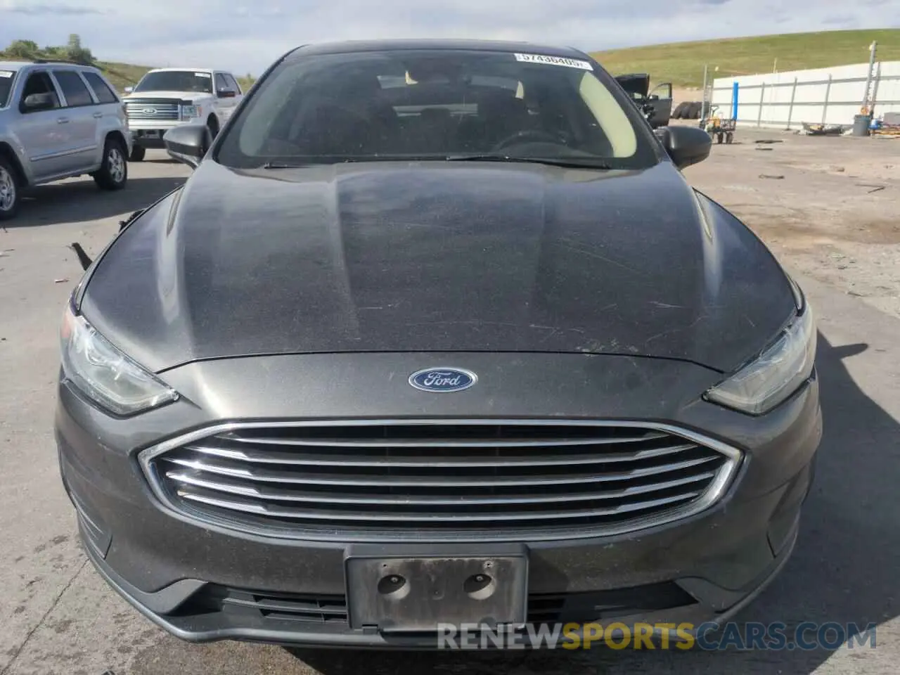 5 Photograph of a damaged car 3FA6P0T94KR237941 FORD FUSION 2019
