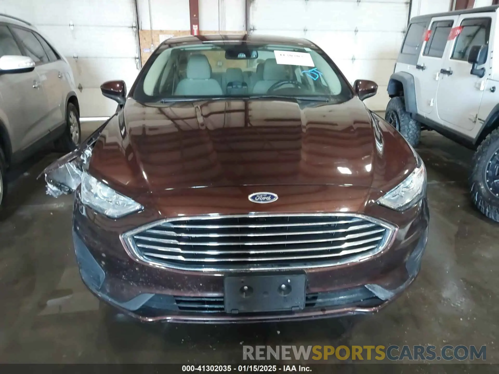 12 Photograph of a damaged car 3FA6P0T97KR179422 FORD FUSION 2019