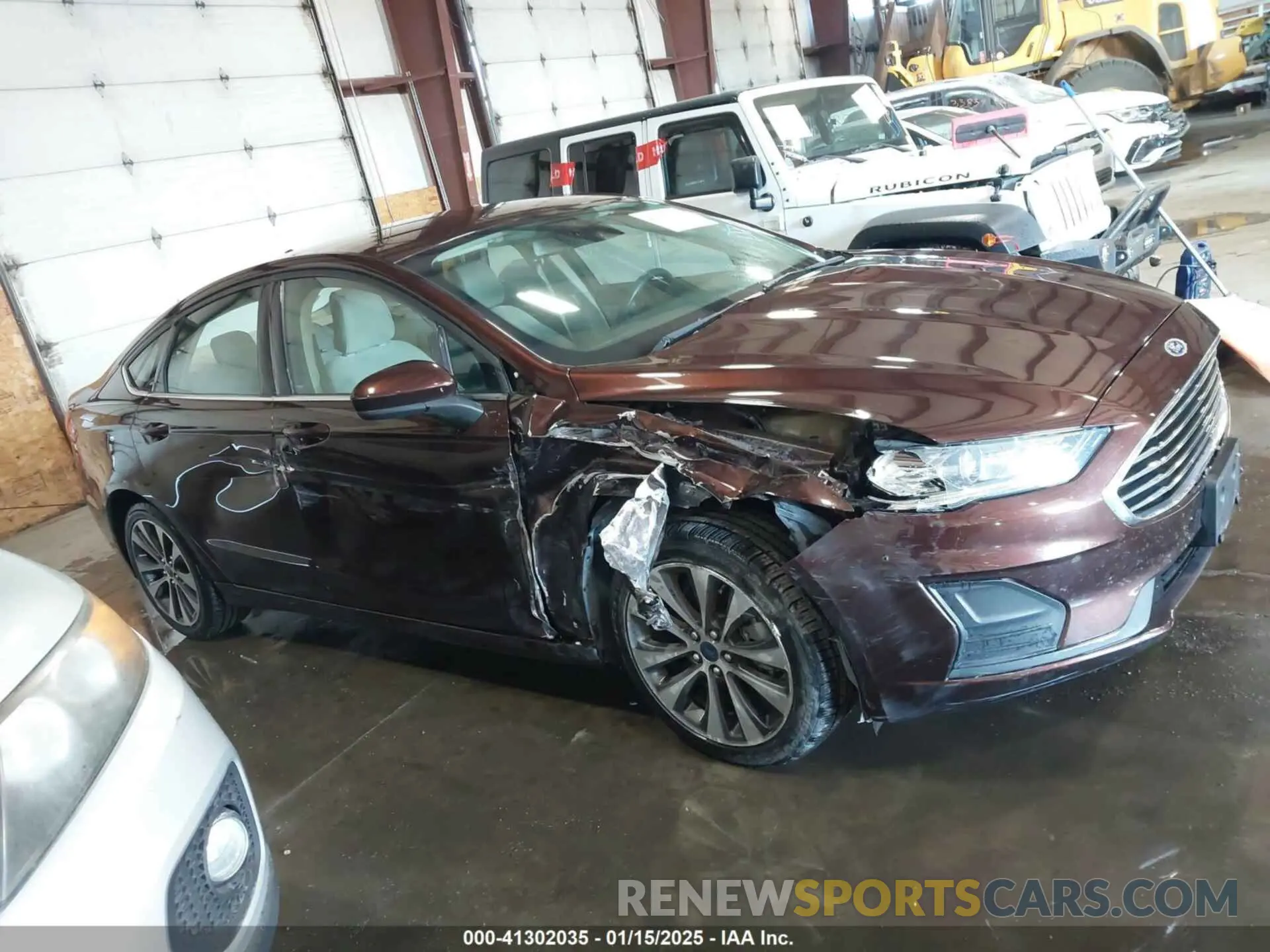 13 Photograph of a damaged car 3FA6P0T97KR179422 FORD FUSION 2019