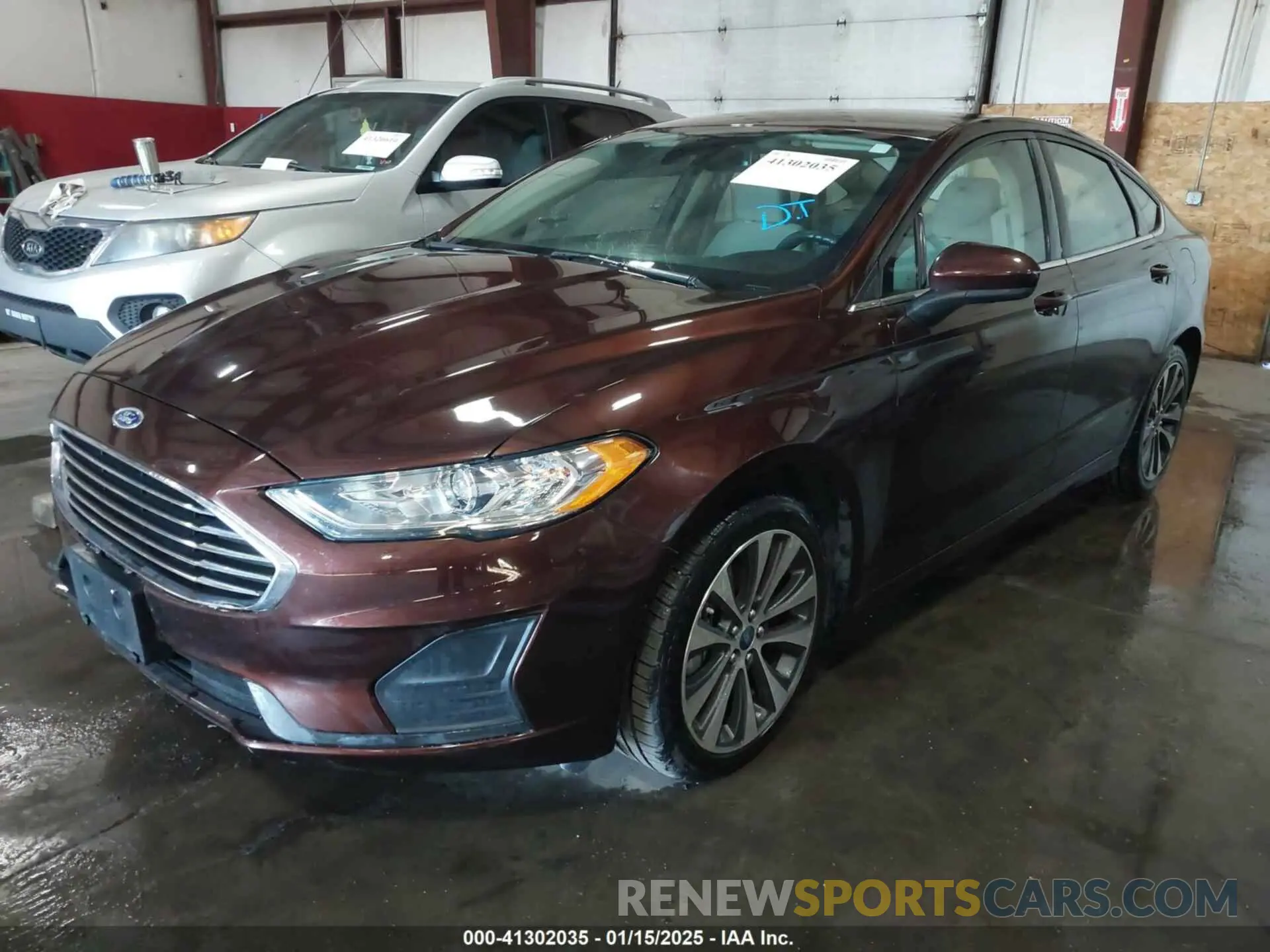 2 Photograph of a damaged car 3FA6P0T97KR179422 FORD FUSION 2019