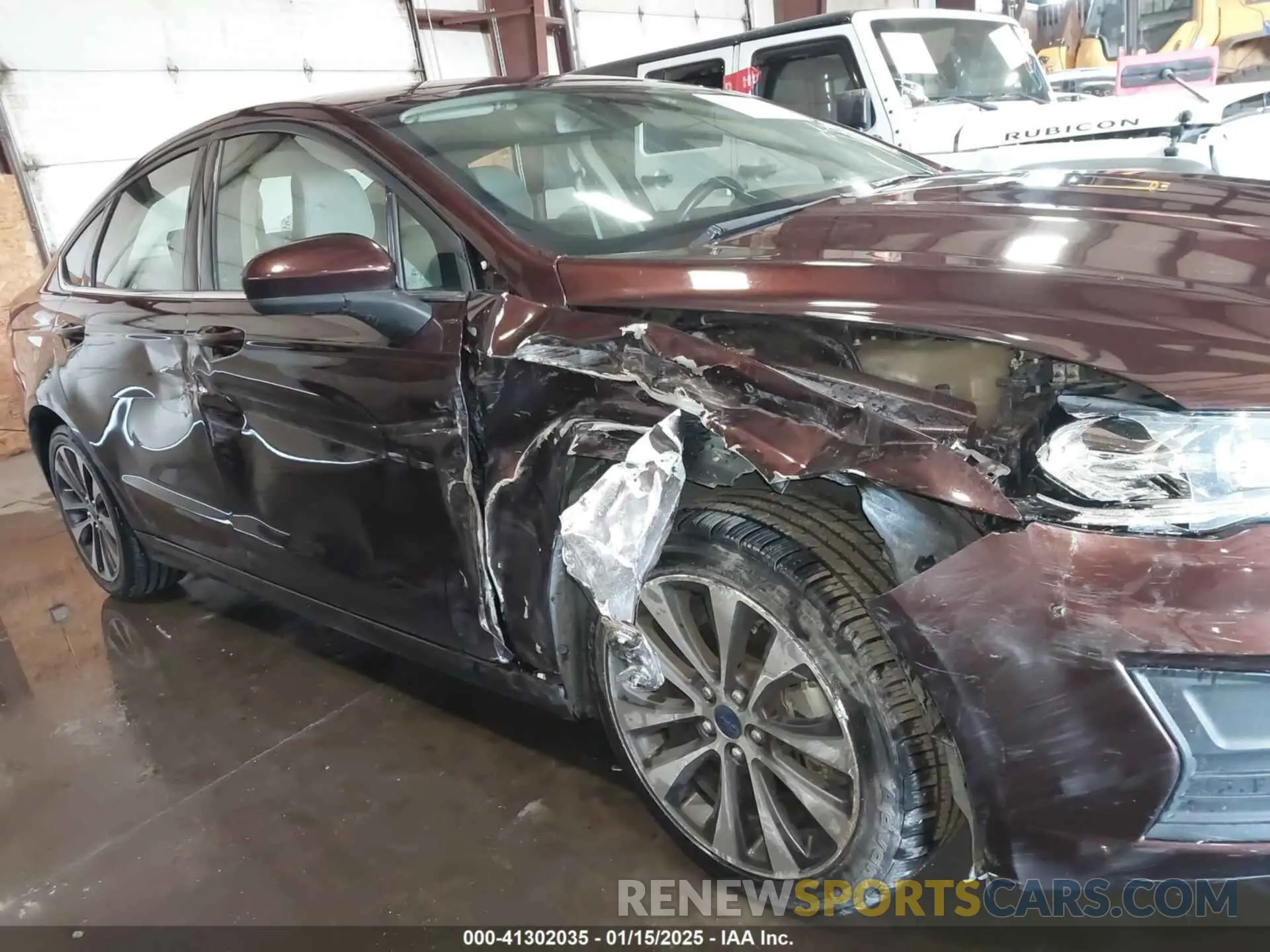 6 Photograph of a damaged car 3FA6P0T97KR179422 FORD FUSION 2019