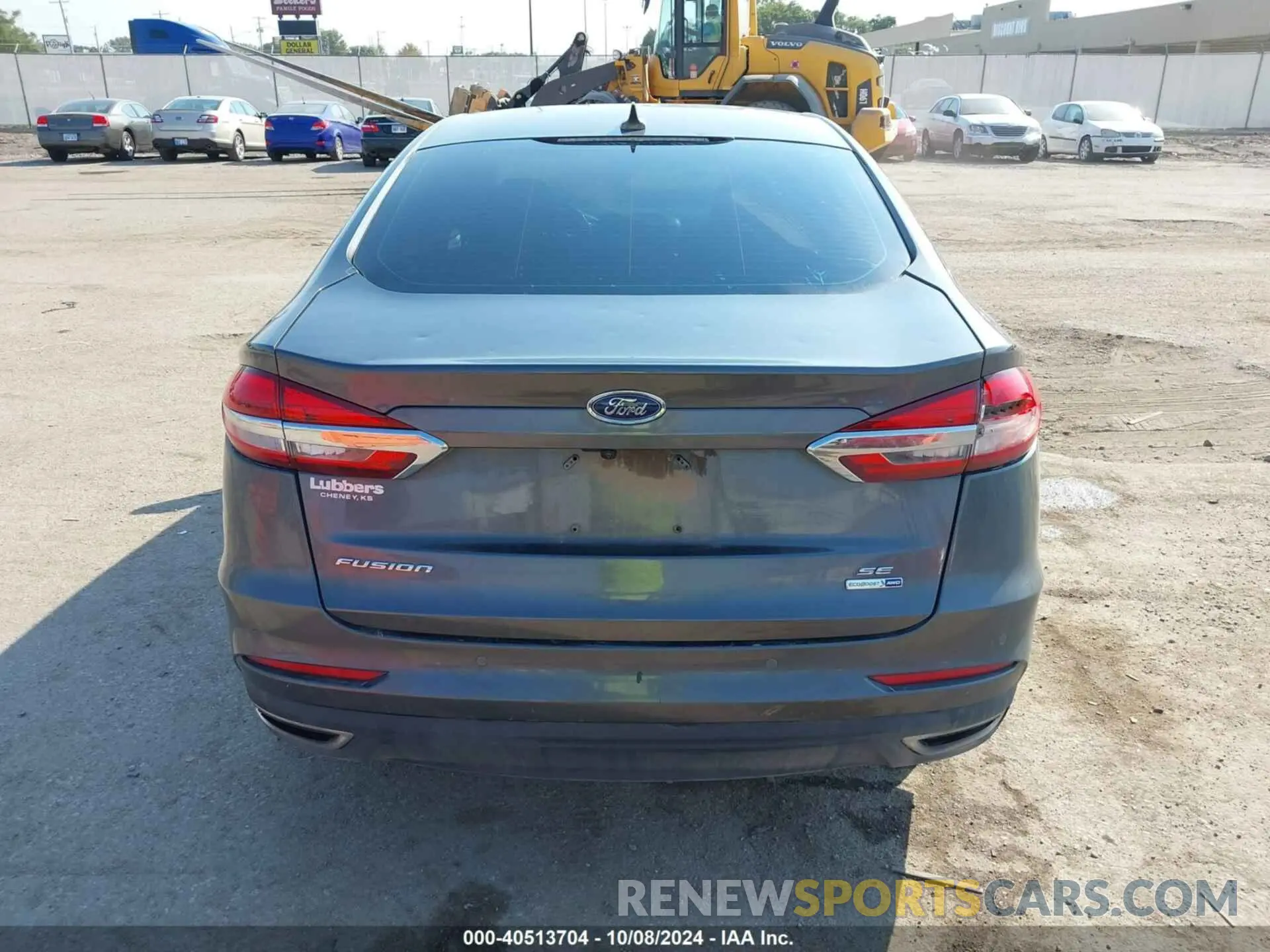 16 Photograph of a damaged car 3FA6P0T97KR285238 FORD FUSION 2019