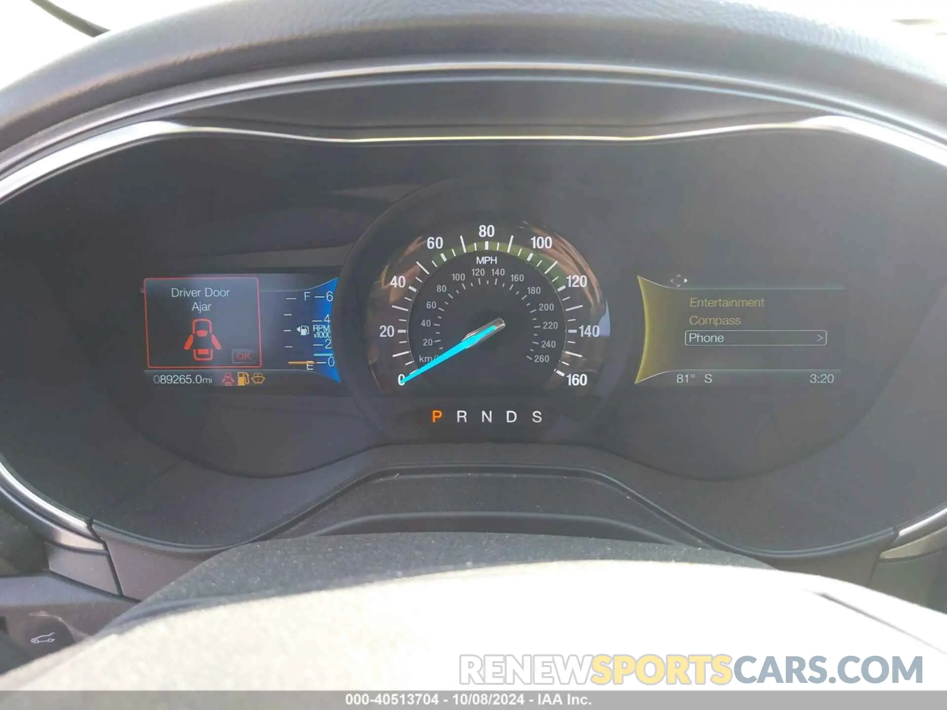 7 Photograph of a damaged car 3FA6P0T97KR285238 FORD FUSION 2019