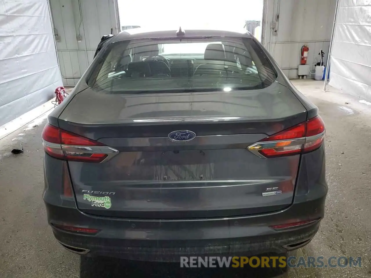 6 Photograph of a damaged car 3FA6P0T98KR191725 FORD FUSION 2019