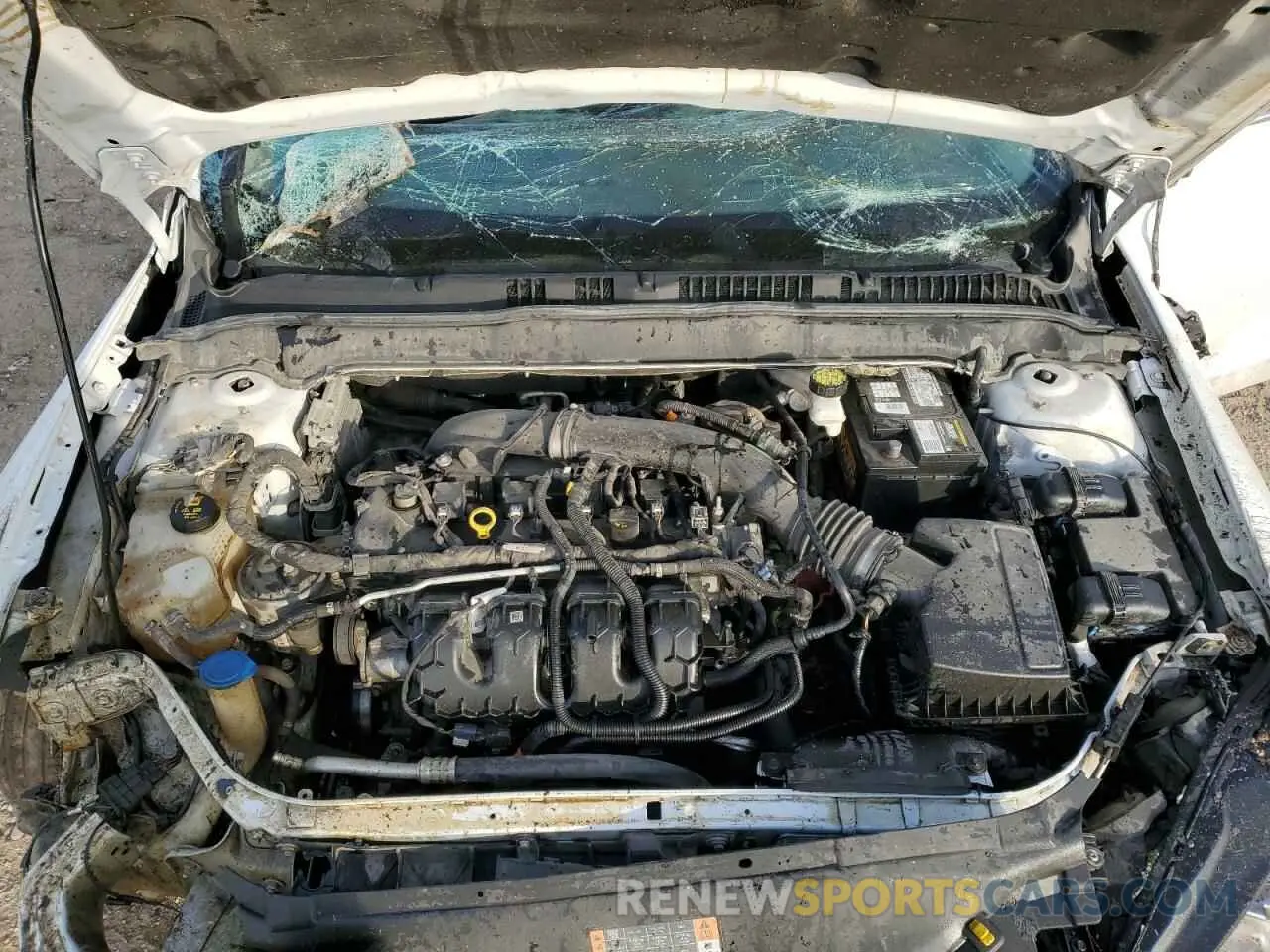 12 Photograph of a damaged car 3FA6P0T98KR238610 FORD FUSION 2019