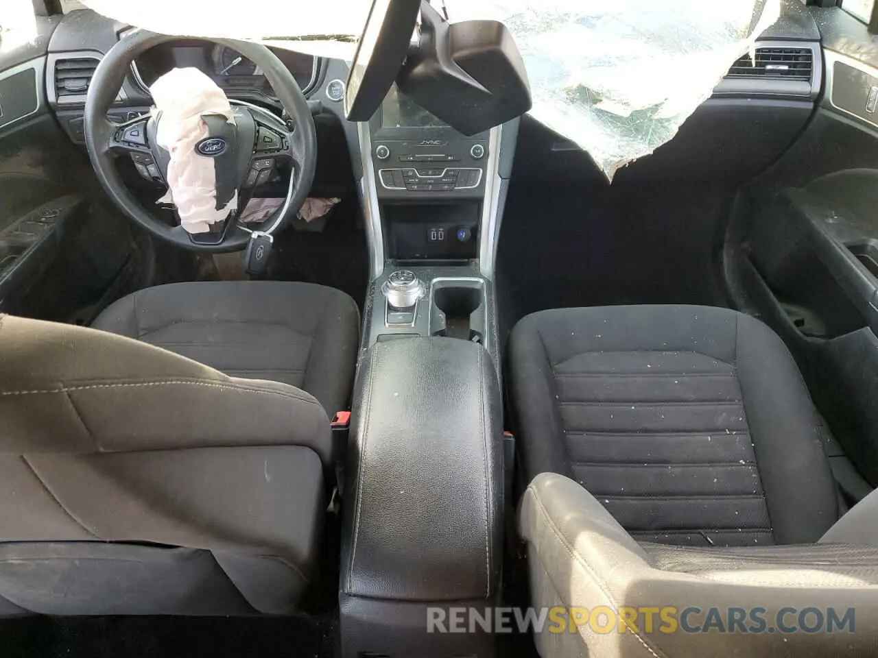 8 Photograph of a damaged car 3FA6P0T98KR238610 FORD FUSION 2019